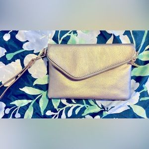 Silver Convertible Wristlet